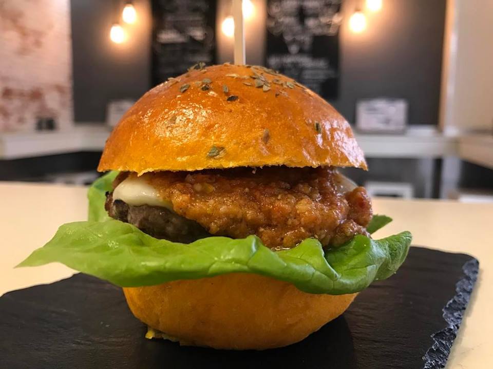 Burger from La burguesita Malaga