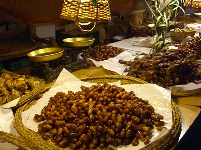 Dates at Malaga Christmas Market