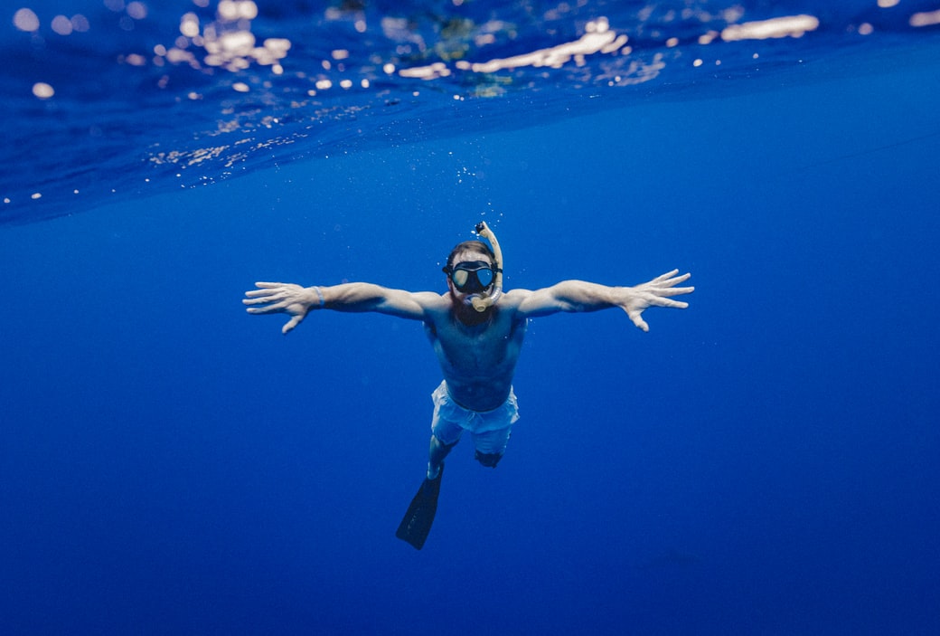 snorkelling