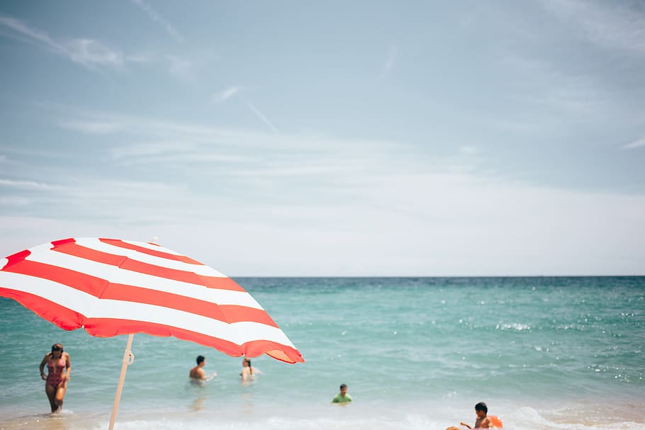 Beach Swimming