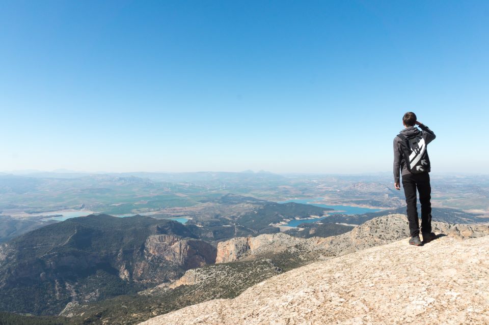 Hiking area in Malaga